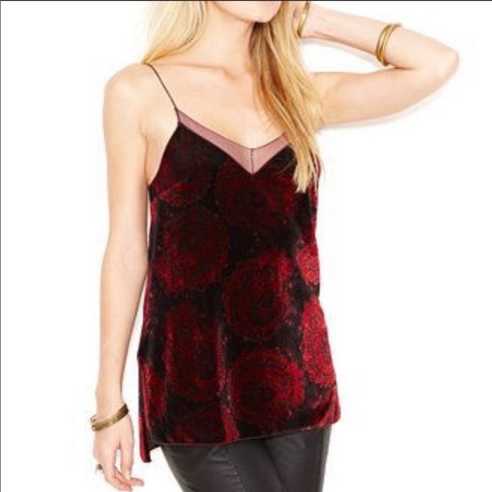 Free People Drippy Velvet Tank